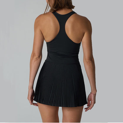 Zolen Athletic Dress - Racerback & Pleated Skirt