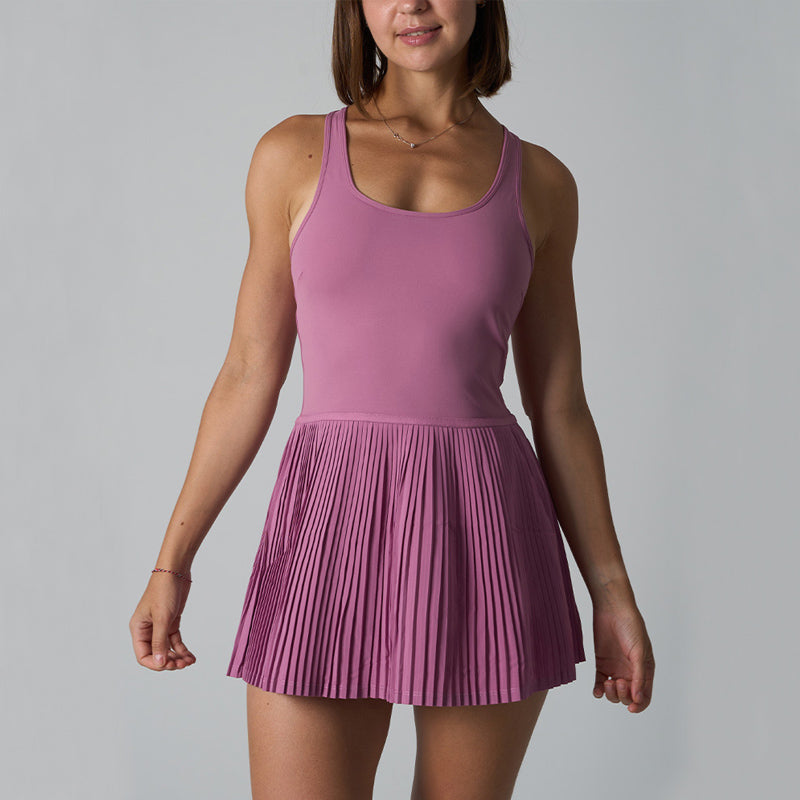 Zolen Athletic Dress - Racerback & Pleated Skirt