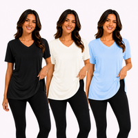 Black/ Off-White/ Light Blue