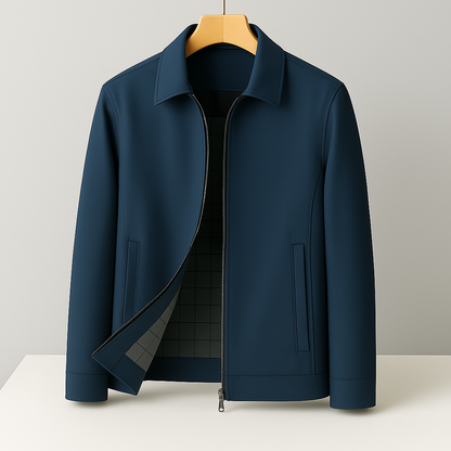 Boris Lightweight Jacket – Minimalist Zip-Up