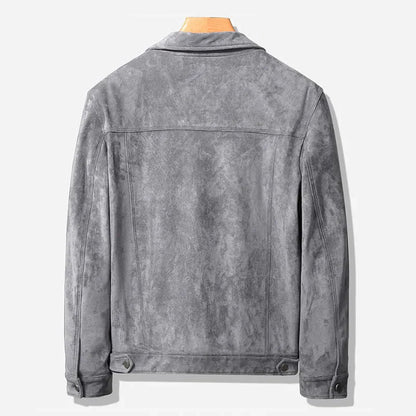 Calver Suede Jacket – Premium Trucker Style