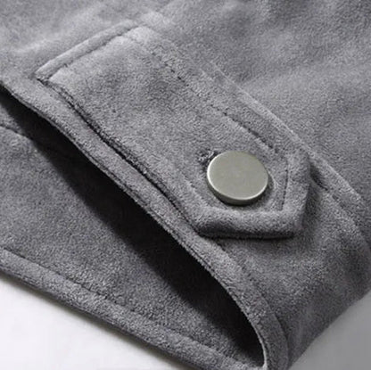 Calver Suede Jacket – Premium Trucker Style