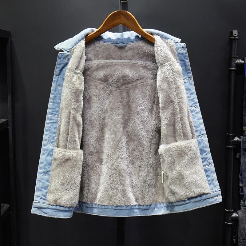 Bluor Denim Jacket – Plush-Lined Classic Cotton Blend
