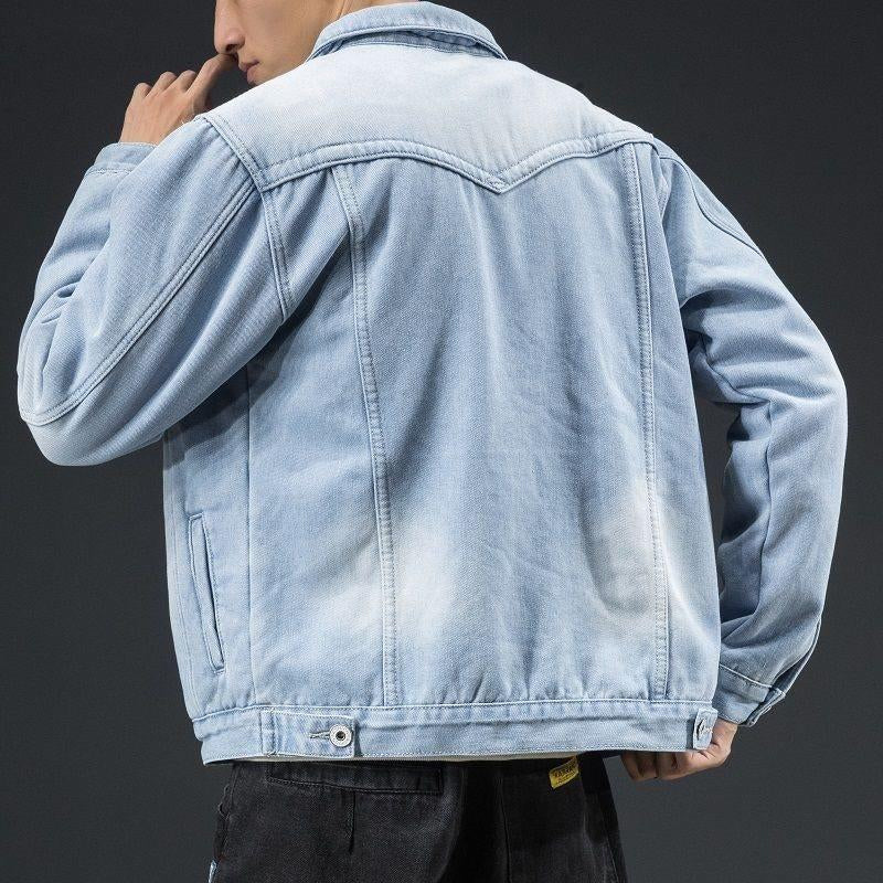 Bluor Denim Jacket – Plush-Lined Classic Cotton Blend
