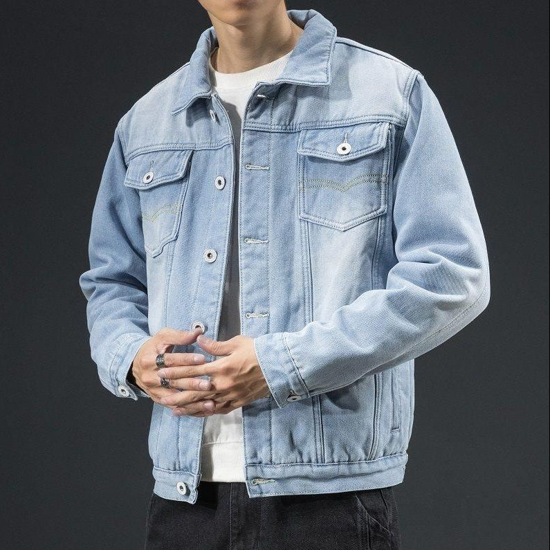 Bluor Denim Jacket – Plush-Lined Classic Cotton Blend