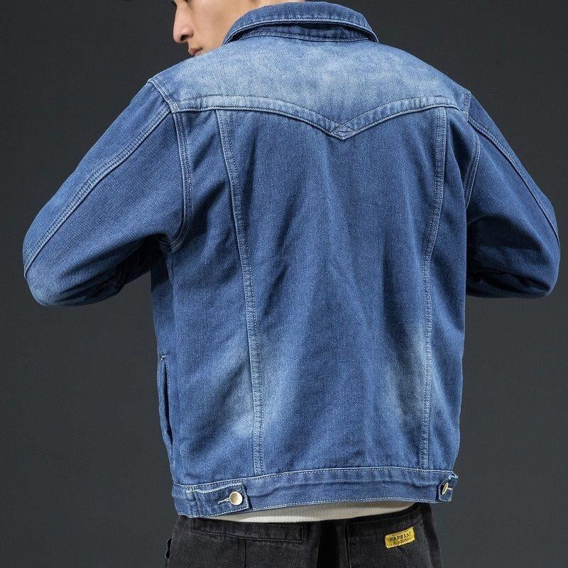 Bluor Denim Jacket – Plush-Lined Classic Cotton Blend