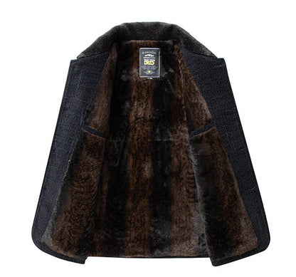 Wren Wool Coat – Fleece-Lined, Tailored Fit