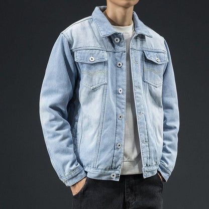 Bluor Denim Jacket – Plush-Lined Classic Cotton Blend