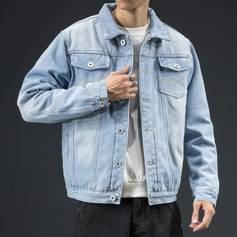 Bluor Denim Jacket – Plush-Lined Classic Cotton Blend