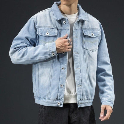 Bluor Denim Jacket – Plush-Lined Classic Cotton Blend