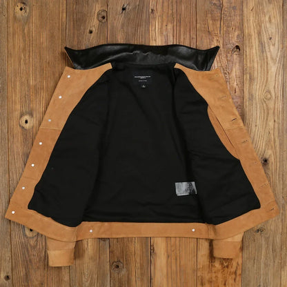 Casper Suede Trucker Jacket – Fall & Winter Outerwear