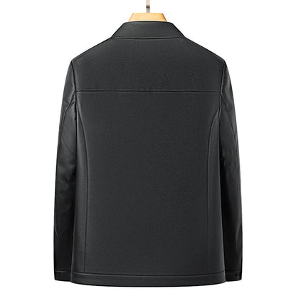 Reed Genuine Leather Jacket – Modern Fit & Real Leather