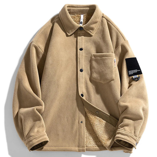 Raver Jacket – Textured Fleece with Warm Plush Lining