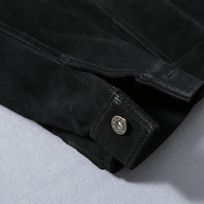 Casper Suede Trucker Jacket – Fall & Winter Outerwear