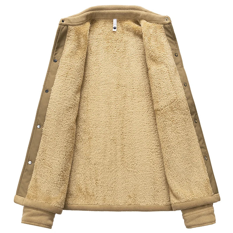 Raver Jacket – Textured Fleece with Warm Plush Lining