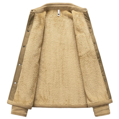 Raver Jacket – Textured Fleece with Warm Plush Lining