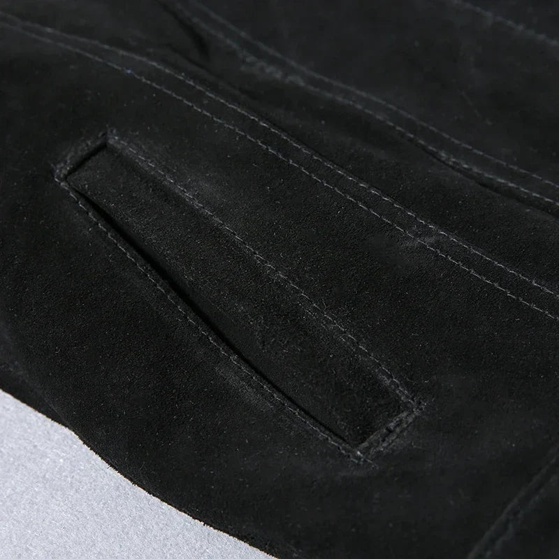 Casper Suede Trucker Jacket – Fall & Winter Outerwear