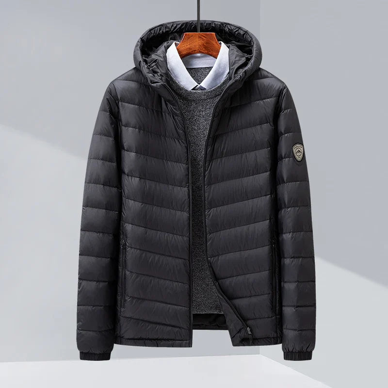 Ace Puffer Jacket – 90% Duck Down, Wind Resistant