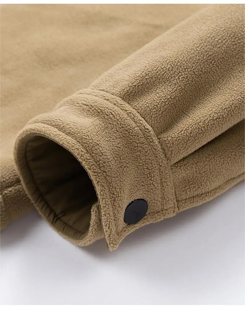 Raver Jacket – Textured Fleece with Warm Plush Lining