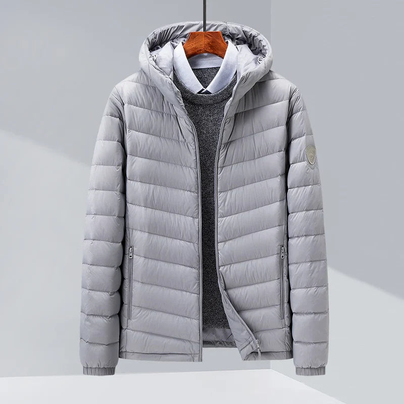 Ace Puffer Jacket – 90% Duck Down, Wind Resistant
