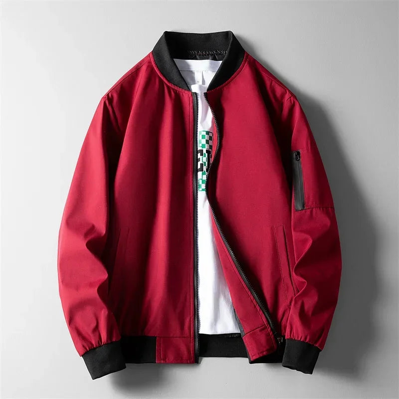 Zypher Bomber Jacket – Lightweight Classic Bomber