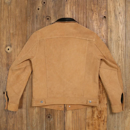 Casper Suede Trucker Jacket – Fall & Winter Outerwear