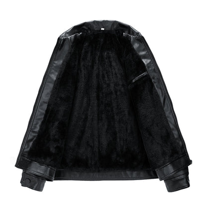 Aren Vegan Leather Jacket – Retro Tailored Fit