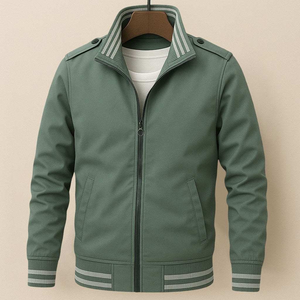 Benton Jacket – Lightweight Stand Collar Layer