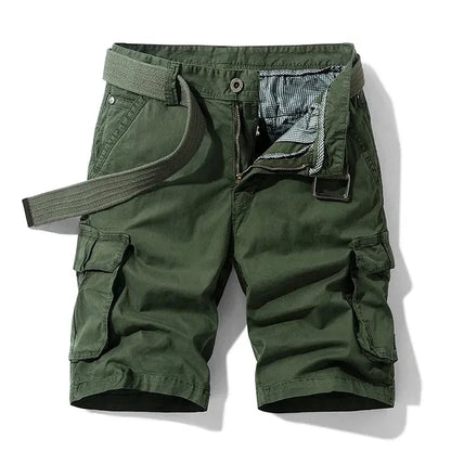 Arlo 100% Cotton Cargo Shorts – Lightweight Summer Style