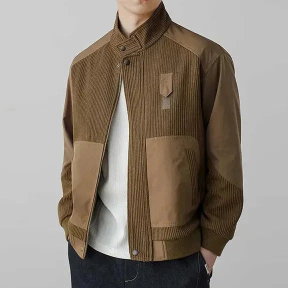 Draven Corduroy Patchwork Jacket