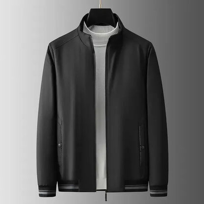 Jaxlin Jacket – Lightweight Stand-Collar Zip Jacket