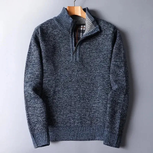 Maer Cardigan – Soft Cotton Quarter-Zip Pullover