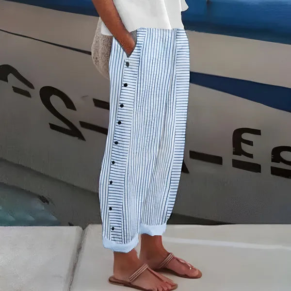 Harlow Straight-Leg Pants – Men's Relaxed Fit with Pockets