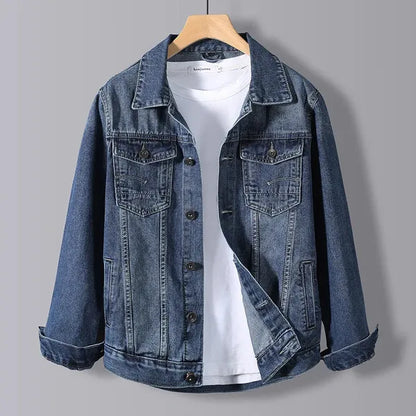 Rover Denim Jacket – Classic Fit Washed Denim