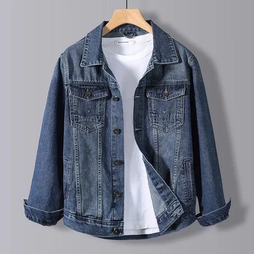 Rover Denim Jacket – Classic Fit Washed Denim