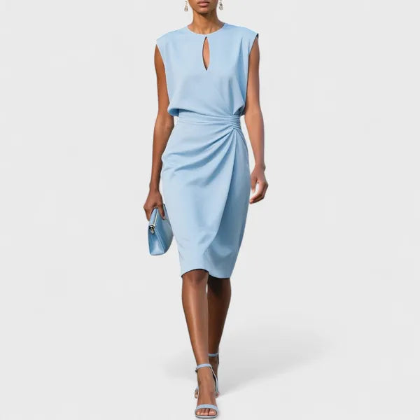 Mirev Fitted Midi Dress – Work to Evening Style