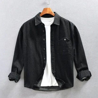 Brano Striped Denim Jacket – Spring Layering Essential