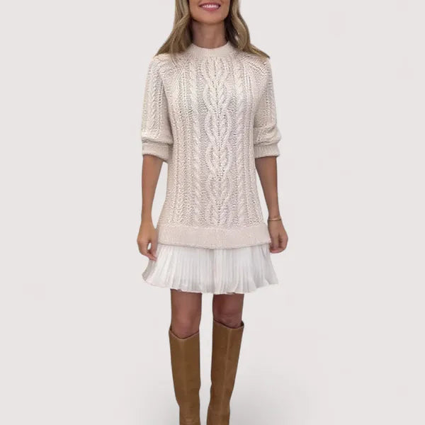 Savina Knit Everyday Dress – Soft Stretch & Flattering Fit