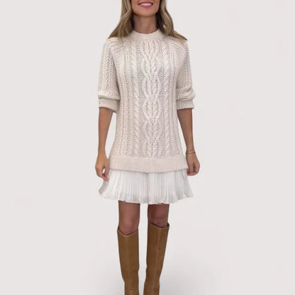 Savina Knit Everyday Dress – Soft Stretch & Flattering Fit