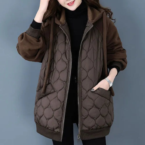 Edena Quilted Jacket – Insulated with Fleece Sleeves