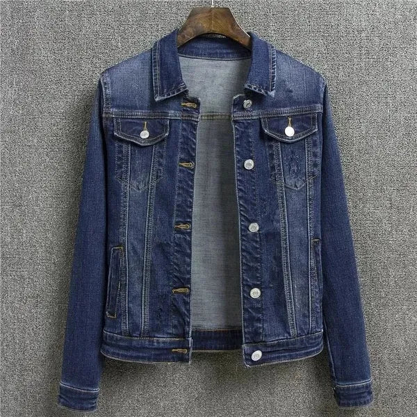 Evane Denim Jacket – Faded Wash Regular Fit