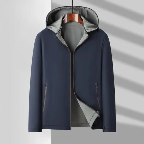 Mezlan Hooded Jacket – Water-Resistant & Lightweight