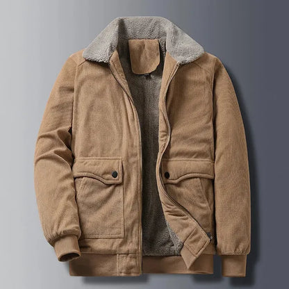 Malvic Corduroy Jacket – Fleece-Lined Organic Cotton