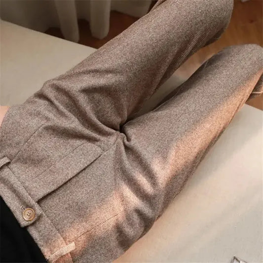 Jack Wool Trousers – High-Waist Pleated Tailored Fit