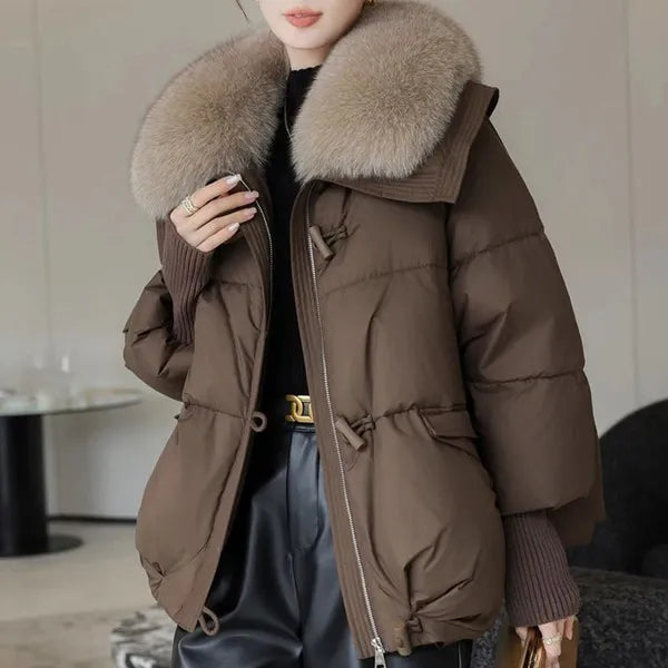 Eleen Parka Jacket – Women's Insulated Parka with Fur Collar