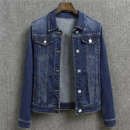 Evane Denim Jacket – Faded Wash Regular Fit