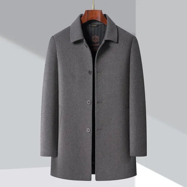 Remar Overcoat – Tailored Premium Wool Mid-Length Coat