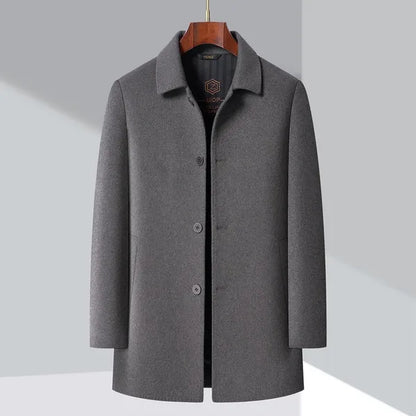 Remar Overcoat – Tailored Premium Wool Mid-Length Coat