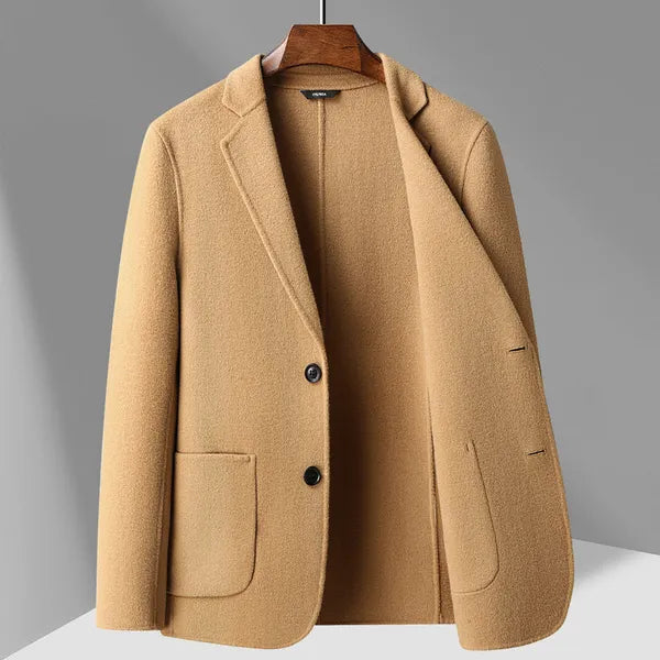 Stanley Wool Coat – 100% Double-Face Wool