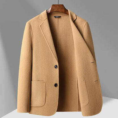 Stanley Wool Coat – 100% Double-Face Wool